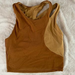 Lululemon Cutout Top with Shelf Bra